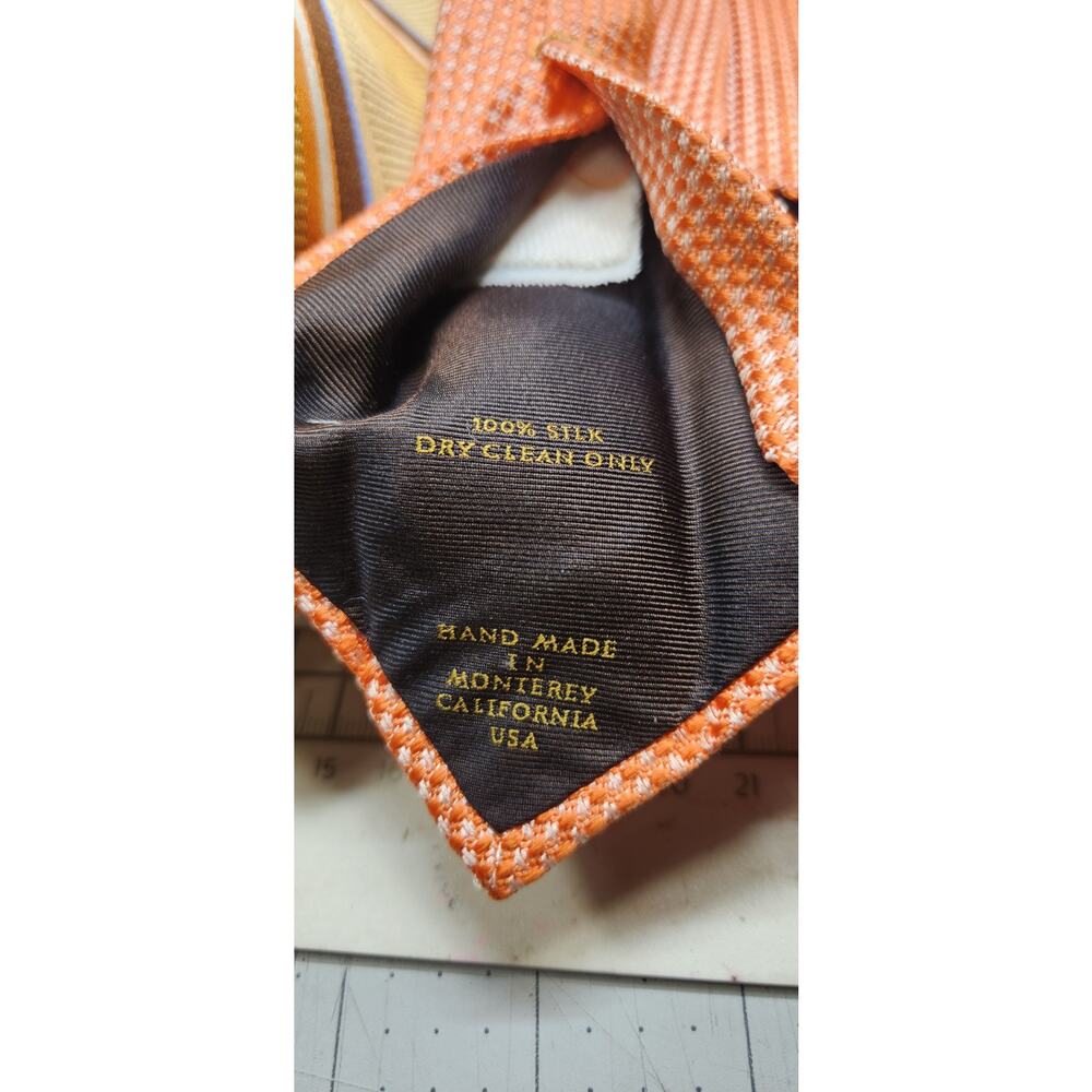 Robert Talbott Best of Class Silk Neck Ties - Lot Of 2 Repp And Textured - Picture 4 of 9